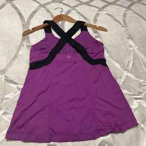 Purple Lululemon tank